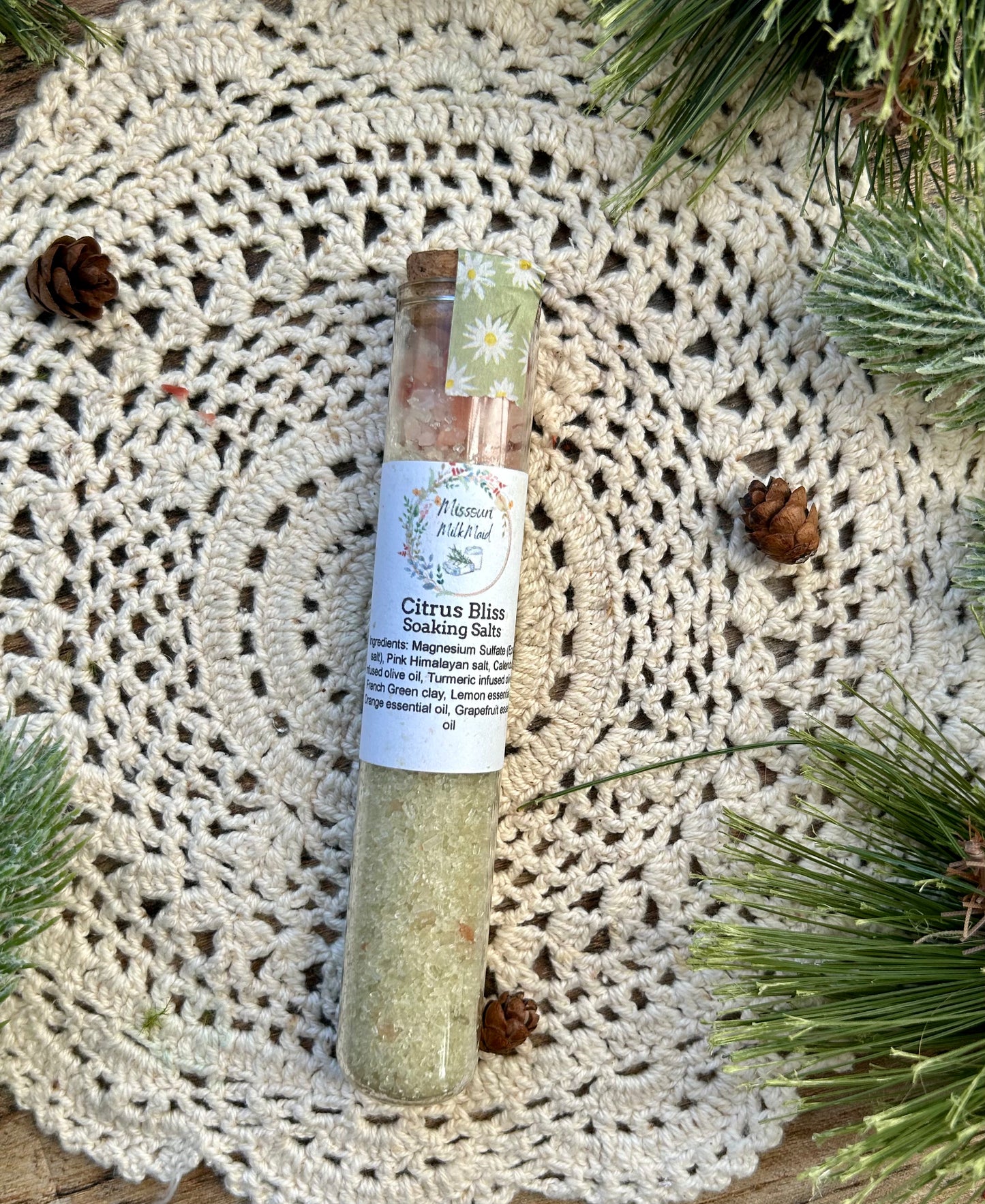 Citrus Bliss Salt Tubes